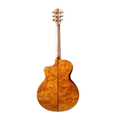 China New Design Hot-selling Flawless/Solid Mahogany Solid Wood Acoustic Guitar High End Classic Style 41 inch for sale