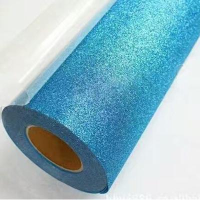 China HTV Flexible Stretchable Hot Sale T-shirt Garment Glitter Heat Transfer Printable Heat Transfer Vinyl for sale