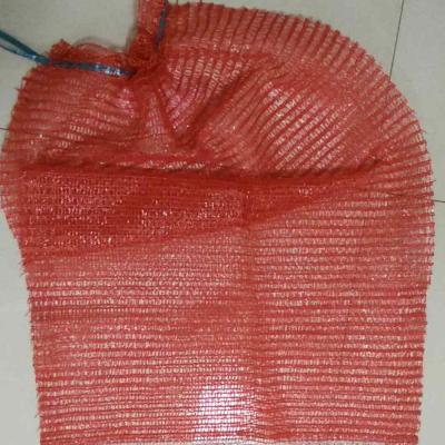 China Security stored hot sale PE/PP good quality gauze raschel mesh bags packing onion potato for sale