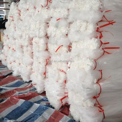 China Security Stored Rigid Heated White Net Bag For Packing for sale