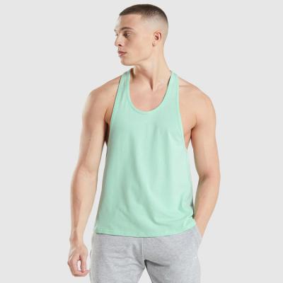 China QUICK DRY Sleeveless Singlet Men's Gym Workout Tank Top Fitness Workout Singlet Muscle Fit Tank Top Men Gym Singlet for sale