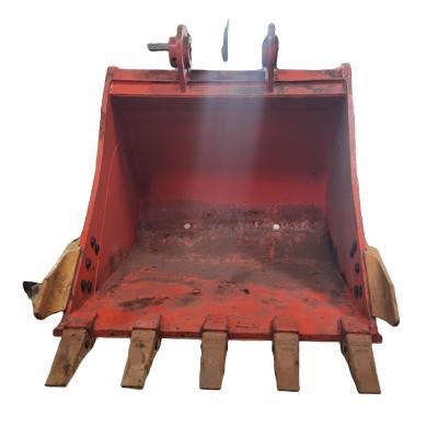 China Excavator Attachment 1.0 Cubic for DH220 Excavator Standard Bucket Mud Earthmoving Digging Bucket for sale