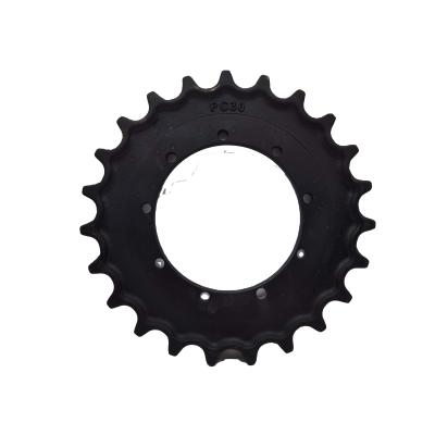 China Building Material Stores for PC30 Excavator Digger Crawler Drive Gear Track Drive Ring Rim for sale