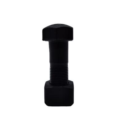 China Building Material Stores 18*56 Hexagon Excavator Track Shoe Head Bolt And Nut for sale