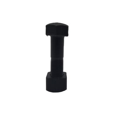 China Building Material Stores 12*50 Hexagon Excavator Track Shoe Head Bolt And Nut for sale