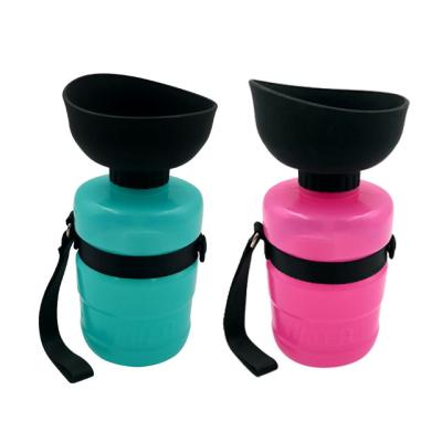 China Factory Wholesale Viable Outdoor Dog Travel Portable Dog Drinking Water Bottle For Dogs for sale