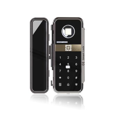 China CANBO Modern Electronic Smart Door Lock Fingerprint/IC Card/Password Access Lock Protection With Screen Display for sale