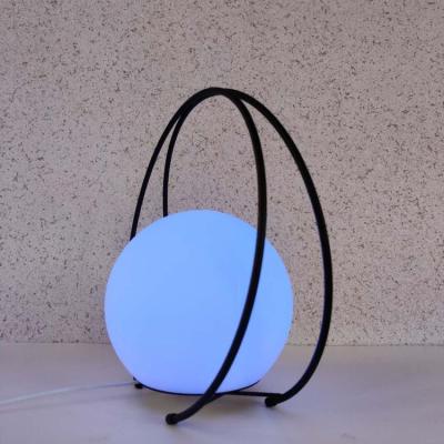 China Wholesale Portable Usb Promotion O Ring Ball Lamp LED Desk Lamp Handle for sale