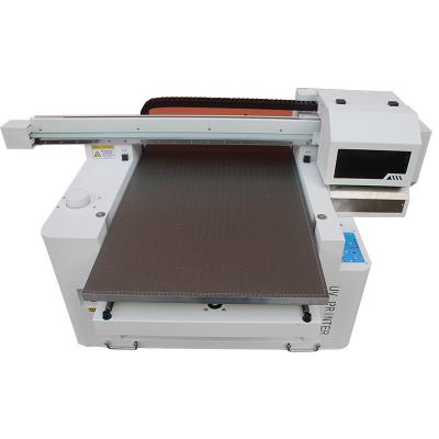 China Wood Plastic Glass Machine For Pen Mug Bottle Acrylic Stone UV Flatbed Card Printer Varnish Hotels A1 Size 6090 Inkjet Printing for sale