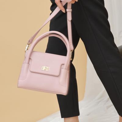 China Custom PU Product Ladies Handbag Bags For Women Leather Handbag Basic Small Square Bag for sale