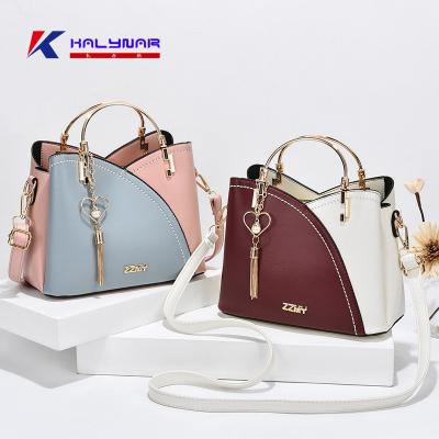 China Wholesale New Arrival Fashion Summer Female Handbag Female Shoulder Bag Personality Simple PU Tilted Shoulder Bag Manufacturer for sale