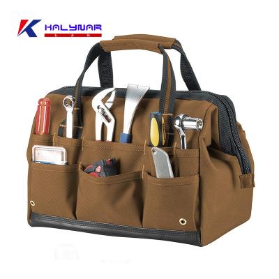 China Hot Selling Durable Handbag Waterproof Tool Pocket Tote Bag Tool Organizer Portable Electrician Outdoor Tool Bag Portable Goods Factory for sale