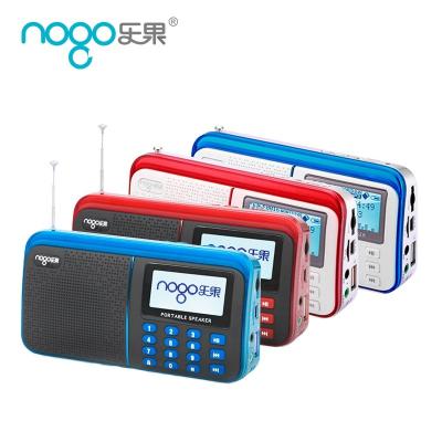 China PORTABLE Portable Digital Song Speaker Sports TF Card U-Disk Pick Player With MIC FM Radio Recording MP3 Alarm Clock for sale