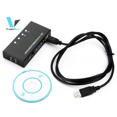 China Brand New USB 7.1 External Channel 3D Soundboard Sound Cards Support Digital Audio Streaming Sight C-569 for sale