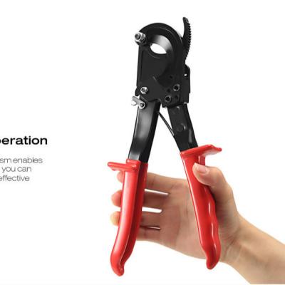 China Other New Arrivel Ratchet Wire Cutter Pliers 240mm Ratchet Cable Cutter DIY Tools Hand Pliers for sale