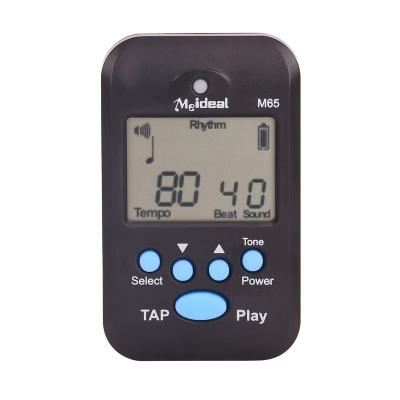 China Mini Professional Metronome M65 Digital Free Removable Tuner LCD Digital Ship Metronomfor Guitar Piano White Refill M50 for sale