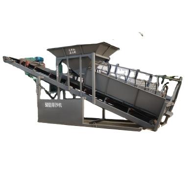 China Factory Sand Screening Machine Roller Sand Screening Machine Vibrating Screen Sand Machine for sale