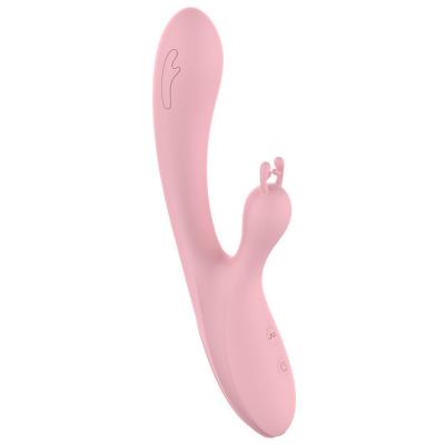 China Female Sex Toy Rechargeable Waterproof Rabbit Vibe Toy Deer Jack Vibrator Silicone Female Sex Toy for sale