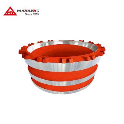 China High Quality Ore Drilling Cone Crusher Bowl Liner Cone Crusher Spare Parts for sale