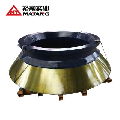 China Quarry Crusher Rotary Coat Concave Crusher Mining Wear Parts for sale