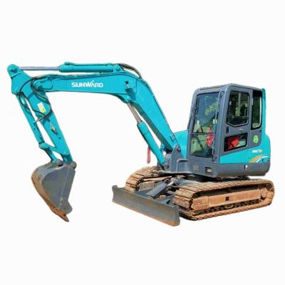 Китай china used 2t excavator. sunward used excavator loader crawler excavator SWE70E in good running condition 0.26mÂ ³ продается