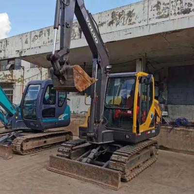 China Construction Machine Excavator Earthmoving Equipment Sweden Brand 6 Ton Used Volvo ec60 Mini Excavator 60 excavadora ec60b ec60blc ec60c en venta