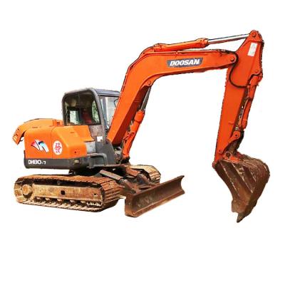 China High quality used korea made dh80 doosan excavator imported from south korea is sold at a low price in chinese factories 0.28mÂ ³ for sale