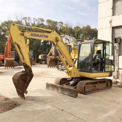 China Good condition used high quality building\agriculture\construction excavator komatsu pc56 mini pc56 used excavator at low price for sale en venta