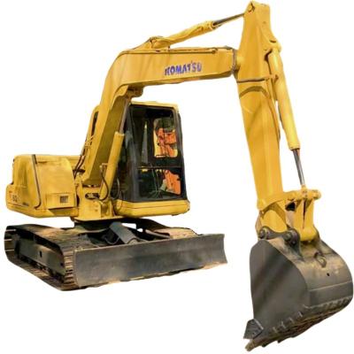 China used komatsu pc60-7 crawler excavator used micro excavator good price for sale 0.37mÂ ³ en venta