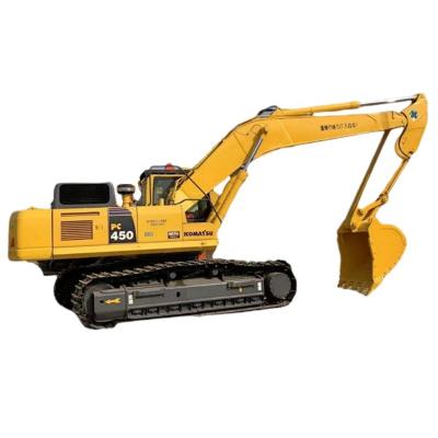 Cina 45ton used Komatsu pc450 crawler excavator in good condition in sale with low price 2.1m² ³ in vendita