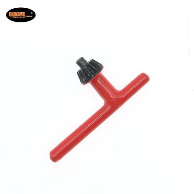 China CNC Turn Machine KAKU Wholesale 0.3-4mm Electric Hand Drill Chuck Wrench Tool Red Chuck Keys Part for sale