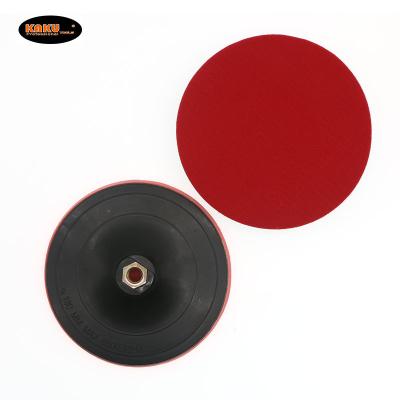 China KAKU Wholesale 115mm High Yield Rubber Sill Guard Car Polish Tool Hood Rubber Polish Pad for sale