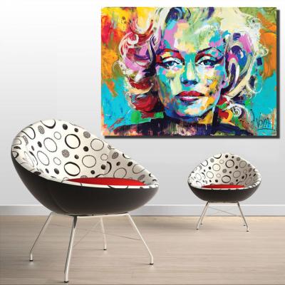 China Eco-Friendly Wall Art Picture Prints Marilyn Monroe On Canvas Canvas Decor Wall Poster Painting Home Decoration For Living Room No Frame for sale