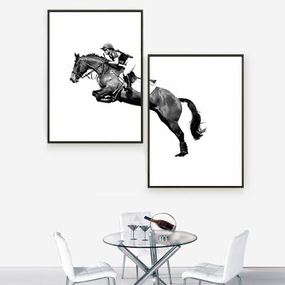 China Wholesale Minimalist Black White Posters Eco-friendly And Recyclable Materials Prints Bike 2 Pieces Canvas Painting For Living Room Decor for sale