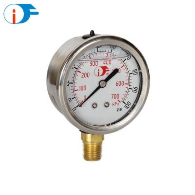 China Mainly used in petroleum chemical industry nuova fima pressure gauge, pressure gauge oil filled pressure gauge for sale