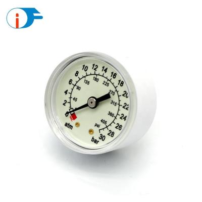 China Used for balloon inflating pressure pump plastic case or case 3 steel bar manometer medical pressure gauge for sale