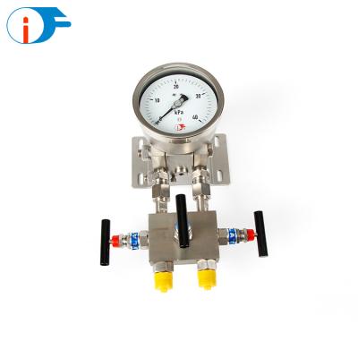 China For the most corrosive media and environments use the NPT BSP Lead Wire Magrfhelic Gauge Differential Pressure Gauge for sale