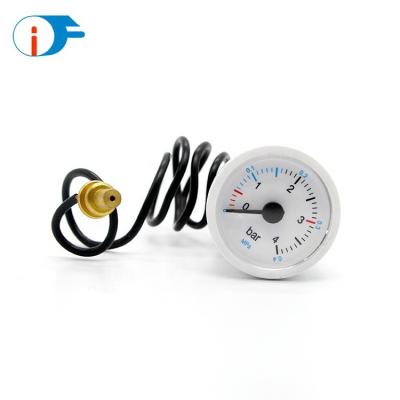 China Used for boiler length 1500mm 2000mm capillary pressure gauge for hydraulic press for sale