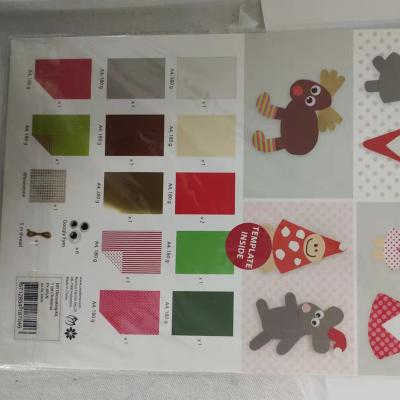 China Gift DIY Corporate Christmas Handmade Paper Products Set for sale