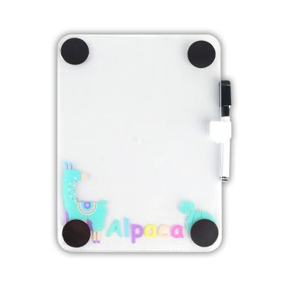 China School Teaching Custom Design Students Llama Marker Alpaca Dry Erase Board White Board for sale