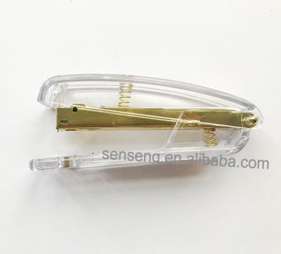 China Transparent Metal Book Sewer Stapler Office Stationery for sale