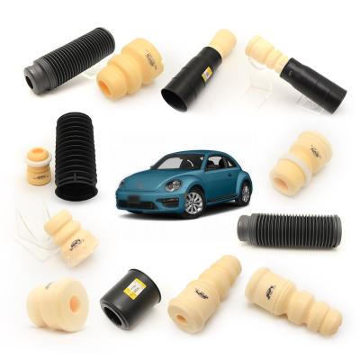 China Wholesale Suspension Spare Parts Shock Absorber Dust Cover Kit Rubber Buffer Car Bump Stop For VW Touareg Jetta Golf Tiguan Bora For VW All Model for sale