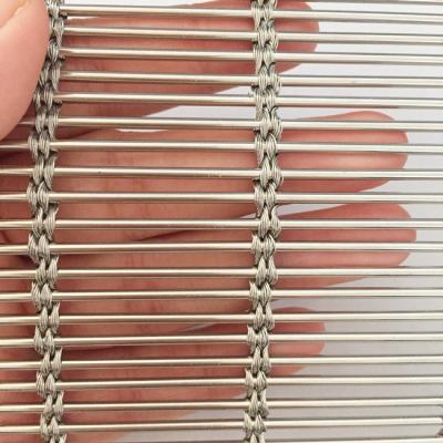 China Plain Weave Metal Mesh For Architectural Cladding And Stainless Steel Wire Mesh for sale