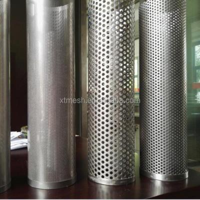 China Metallurgy Anti-Corrosion Perforated Filter for sale