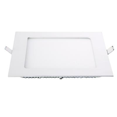 China New design 110-240V 3000K 4000K 6500K 6W 12W 18W 24W bedroom led square panel light for indoor for sale