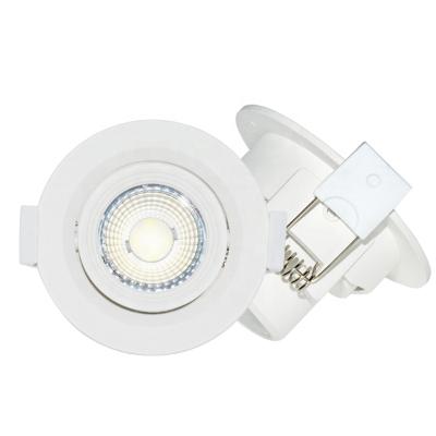 China Modern Widely Used Circular LED Spot Light 9W 85-265V Plastic Enclosed Recessed Light for sale