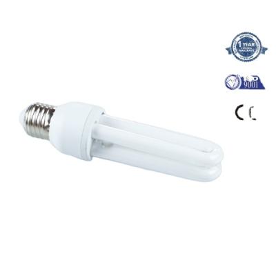 China Indoor Lighting Fluorescent Bulb 2U Energy Saving Lamp 11w 12mm For 8000h for sale