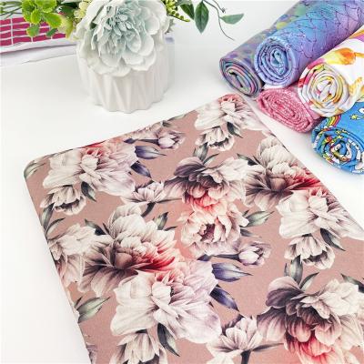 China Anti-bacteria Eco Friendly Bamboo Material Jersey Fabric With Digital Printing for sale