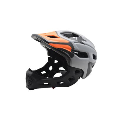 China New Model Compounds Wholesale Customized PC+EPS Full Face Mountain Bike Helmets for sale