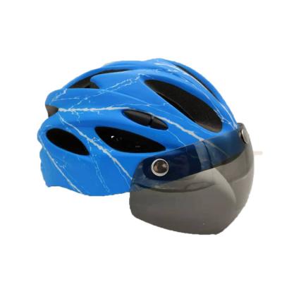 China Compounds top sell blue adult custom bicycle helmets and white adult bicycle helmet for sale for sale